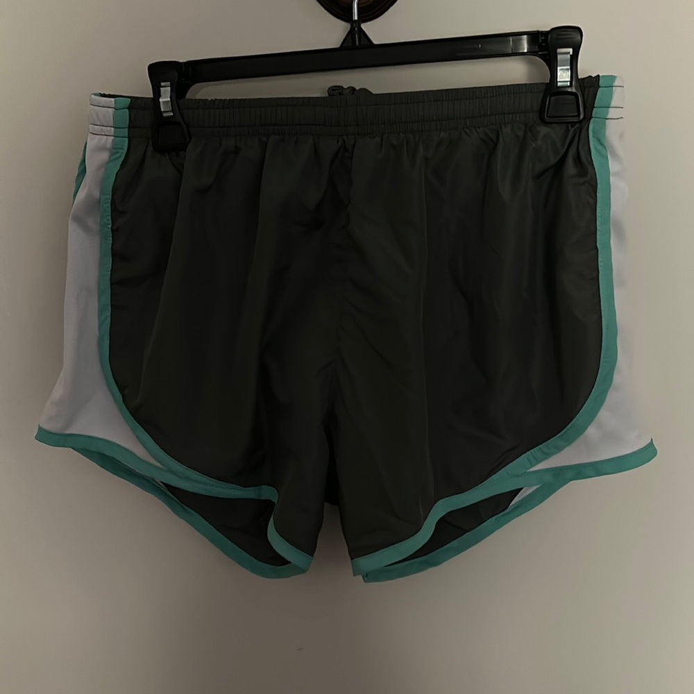 Marley Lilly Grey and mint colored shorts